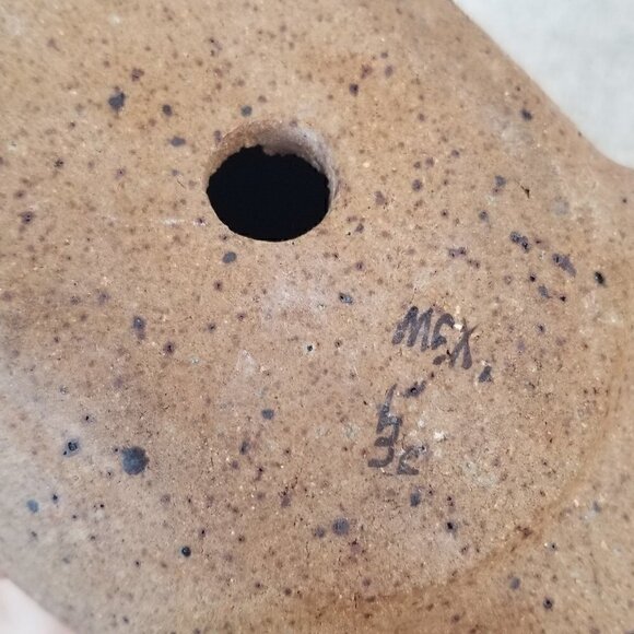 Mexican Pottery Glazed Tortoise Clay Folk Art 7" x 5" x 3" - Picture 6 of 6